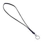 Poromoro Key Lanyard/Necklace Strap/Keychain Holder With Ring for Women/Men/Police/Nurse/Sheriff(1pcs, Navy)