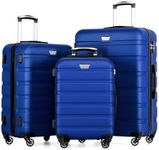 COOLIFE 3 Piece Luggage Set for Fam