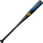 DeMarini 2022 Uprising (-11) USA Youth Baseball Bat, Black/Blue/Yellow