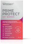 Wassen Prime Protect 50+ Women | 90 Vegan Capsules | Multivitamin For Women | Menopause Supplements For Hormone Balance For Women | Vitamin For Women Over 50 Multivitamins | Hormonal Balance For Women