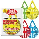 Superband Insect Repelling Hanging Mosquito Eliminator - DEET Free - for Kids and Adults (10 Pack)
