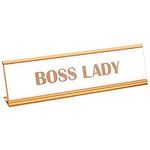 Boss Lady Sign, Rose Gold Girl Boss