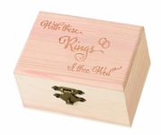 Lillian Rose Ring Pillow Alternative Pine Wedding Ring Box