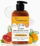 RaGaNatural Mango Shea Butter Body Lotion - Tropical Natural Lotion with Argan, Vitamin E, & Avocado Oil - Refreshing, Hydrating & Nourishing Moisturizer - Vegan, Cruelty Free & Paraben Free - 8 Fl Oz