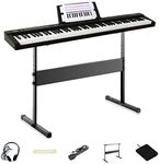 Maestro MK-88 Beginner 88-Key Digital Piano - Touch Sensitive Full-Sized Keyboard W/Bluetooth, Usb & Mp3 Player