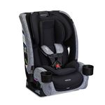 Britax One4Life Slim All-in-One Car Seat, 10 Years of Use, 44.5 cm SpaceSaver Design, Converts from Rear-Facing Infant Car Seat to Forward-Facing Booster Seat, ClickTight Installation, Raven Black