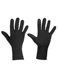 Icebreaker Unisex Merino Wool Tech Glove Liners - 260 Midweight Fabric - Black, M