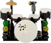 Drum Kit | Made with Genuine LEGO parts | Instructions Included