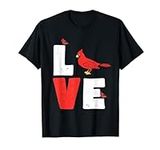 Love Cardinal women Shirt Cardinal 