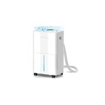 Homtronics 21 Pints Dehumidifier with Drain Hose, [Silent & Energy Save] Dehumidifier for Basement with 3 Modes, Smart Humidity Control, 24 Hour Timer, Suitable for Bedroom, Bathroom, RV
