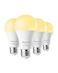DEWENWILS 4-Pack Dimmable LED A19 L