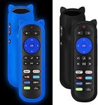 Pack of 2 Universal Remote for Roku Remote, for Roku Player Remote, for Roku TV Remote, for Roku Box 1 2 3 4, Roku Express, Roku Premiere, Roku Ultra, for TCL Hisense Onn Roku TV with Anti-Lost Case