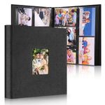 DazSpirit Photo Albums 6x4 Inch 600 Photos Slip In, Customizable Linen Cover 10x15 Photo Album, Large Capacity, Slip-in Pockets, Ideal for Wedding Albums, Family Photo Books, and Travel Memories