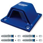 Artago 61 Security Anchor Lock, Security Ground Anchor, Anchor Motorcycle Anti Theft, Concrete Floor Anchor Bike Anti Theft Bike Security Motorcycle Security, Sold Secure Gold Approved, Blue