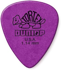 Jim Dunlop Tortex Standard 1.14mm Purple Guitar Picks-36 Pack (418B1.14)