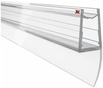 KRAUS Premium Duschdichtung DD-18 Duschtürdichtung für 6-8mm Glasstärke à 2000mm in transparenter Optik Duschdichtungen für Duschtüren & Duschkabinen Dichtungen vom Experten