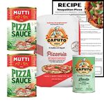 BUB Pizza Making Kit: Make Authentic Neapolitan Pizza Dough at Home - Includes Caputo 00 Flour Caputo Yeast Mutti Pizza Sauce & an Easy to Follow Recipe - 5 Item Pizza Kit