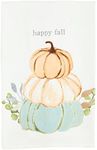 Mud Pie Thanksgiving Hand Towel, Happy Fall, 16 1/2" x 26"