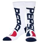 ODD SOX Pepsi Mountain Dew Merchandise Funny Crew Socks Men's, Assorted Styles, Pepsi Cool, Large