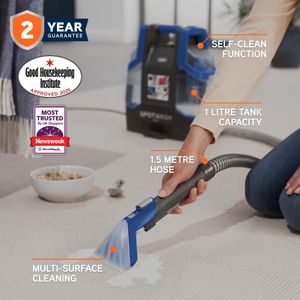 VAX SpotWash Duo Spot Cleaner – Portable Carpet & Upholstery Cleaner