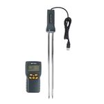 Magideal Portable Digital Grain Moisture Temperature Meter Tester with LCD Display (Black)