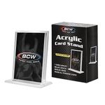 BCW 1-ACS-V Acrylic Card Stand - Vertical