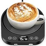 Coffee Mug Warmer, Smart Cup Warmer for Home& Office Desk, Electric Beverage Warmer with Gravity Sensor, 9 Temp Settings, 1-9H Auto-off Timer for Coffee, Tea, Milk (Cup Not Included)