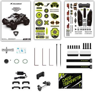 RIAARIO 1:10 Brushless 4WD RC Car – High Speed Remote Control Vehicle