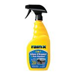 Rain-X 5071268 2-in-1 Glass Cleaner and Rain Repellant - 23 oz,Yellow