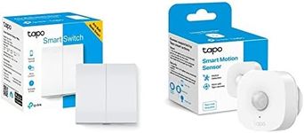 TP-Link Tapo Smart Light Switch 2 Gang 1 Way & Tapo Smart Motion Sensor