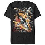 STAR WARS Men's Force Hunter Graphic T-Shirt, Black, XX-Large