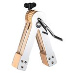 Meinl Percussion Orchestra Ratchet Instrument - Hand-cranked Ratchet - With Holder - Musical instrument - Steel / Pine, Chrome-plated / Natural (TMOR)