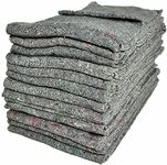 Pack of 5 Trojan Moving Van Removal Packing Fabric Reusable Transit Blankets 200cm x 150cm