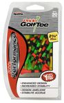 PRIDE GOLF TEE Evolution Striped Golf Tees (Pack of 30), 2-3/4", Fruit Mix