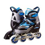 Cosco Sprint Roller Skates, Large, Unisex_Adult, Inline_Skate_Wheel (Multicolor)