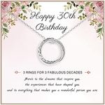 30th Birthday Gifts for Women 925 S