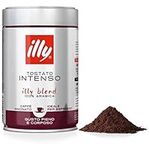 illy Ground Espresso Dark Roast Coffee 8.8oz, (Pack of 2)(Packaging May Vary)