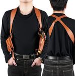 Leather Shoulder Holster fit Glock 