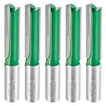 Trend CraftPro Kitchen Fitter Worktop Router Cutter Bit, 1/2 Inch Shank, 12.7mm Cut Diameter & 50mm Cut Length, Pack of 5, Tungsten Carbide Tipped, CR/KFP/5