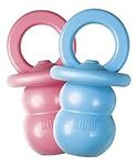 KONG Puppy Binkie™ - Soft Teething Rubber, Treat Dispensing Dog Toy - For Medium Puppies (Assorted Colors)