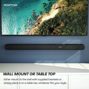 Azatom Elite Dolby Atmos Soundbar – 240W High-Power Audio