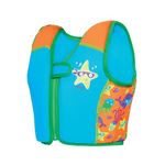 Zoggs Kids Swimsure Jacket Bright Blue/Orange, 4-5 Years/18-25 kg