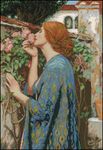 The soul of rose Counted Cross Stitch Kit,14ct,198 * 288stitch 48 * 63cm Count Cross Stitches