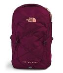 THE NORTH FACE Women's Jester Everyday Laptop Backpack, Boysenberry/Burnt Coral Metallic, One Size, Modern, Minimalist