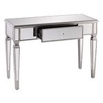 VENETIAN IMAGE Wood and Glass Designer Dinkins 42'' Console Table with 1 Drawers for Living Room, Home Decor, Entryway, Hallway Entry, Foyer Area by Venetian Image
