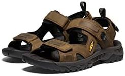 Keen Men's Targhee III Open Toe Sandal, Bison Mulch, 10.5 US