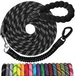 Long Dog Leash 15 FT: Heavy Duty Ro