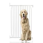 Bettacare Extra Tall Eco Screw Fit Pet Gate, White, 70cm - 80cm, Extra Tall Gate 100cm in Height,Screw Fitted Dog Gate, Safety Gate for Puppy