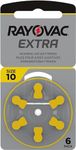 Rayovac Extra Advanced Size 10 Hearing Aid Battery (Pack 60 PCS)