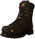 Caterpillar Footwear Men's Control 8" Wp Tx CT CSA Safety Boot, Black, 10 W US